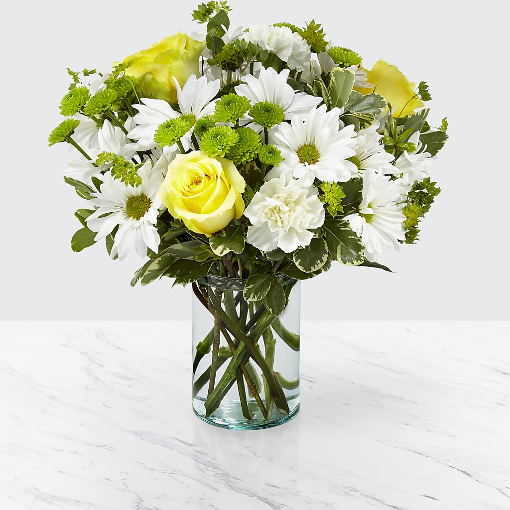 Happy Day Bouquet – Forget Me Not Flowers, Whitney TX