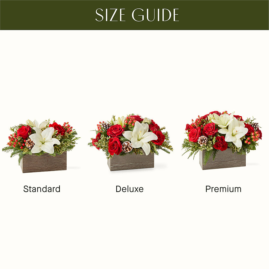 Snowy Wonderland Bouquet – Forget Me Not Flowers, Whitney TX