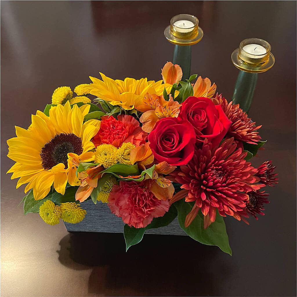 Autumn Orchard Bouquet – Forget Me Not Flowers, Whitney TX