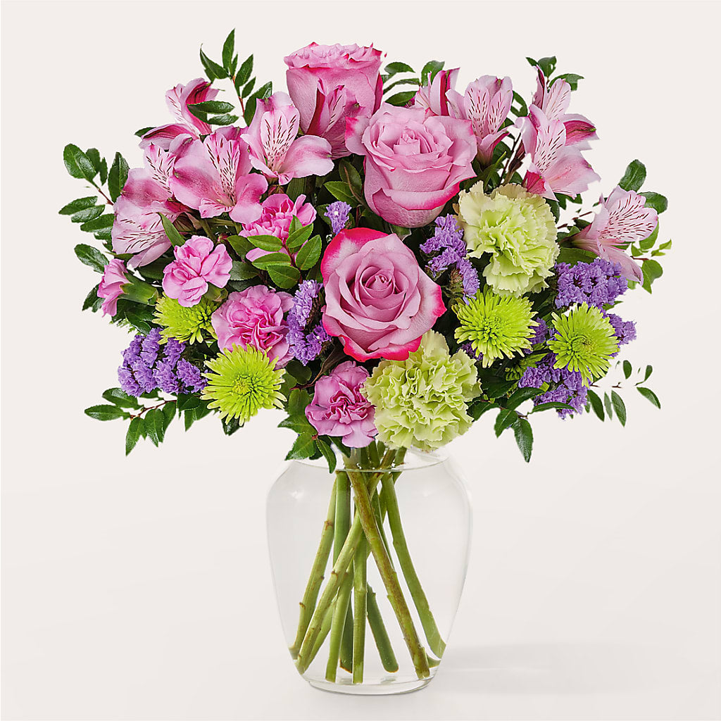 Morning Dew Bouquet – Forget Me Not Flowers, Whitney TX