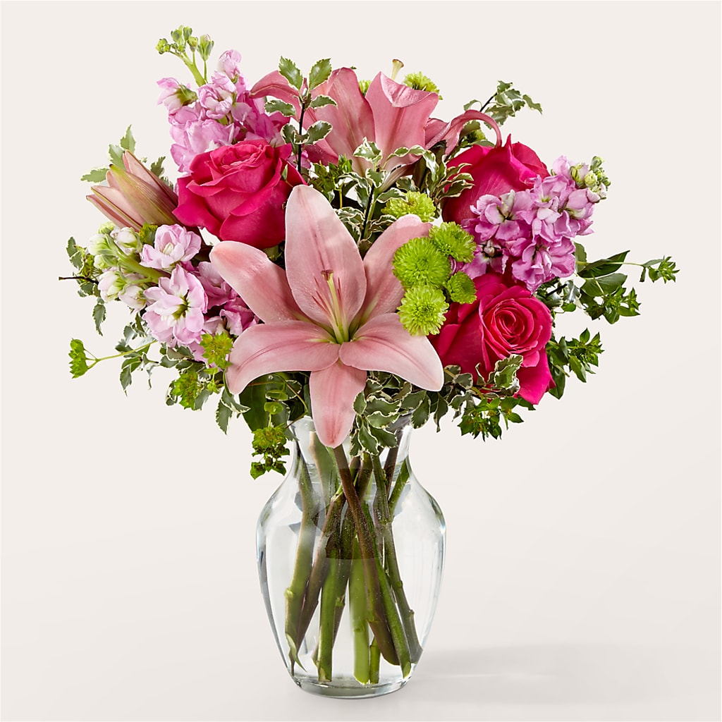 Cross My Heart Bouquet – Forget Me Not Flowers, Whitney TX