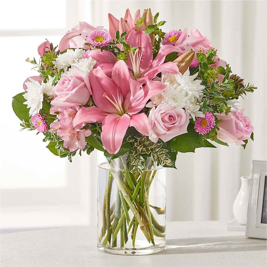 Healing Hug Bouquet – Forget Me Not Flowers, Whitney TX