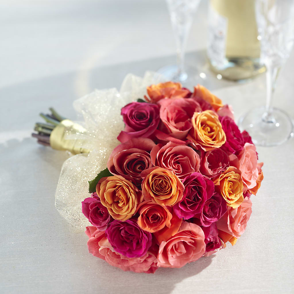 Sweet Roses Bouquet – Forget Me Not Flowers, Whitney TX