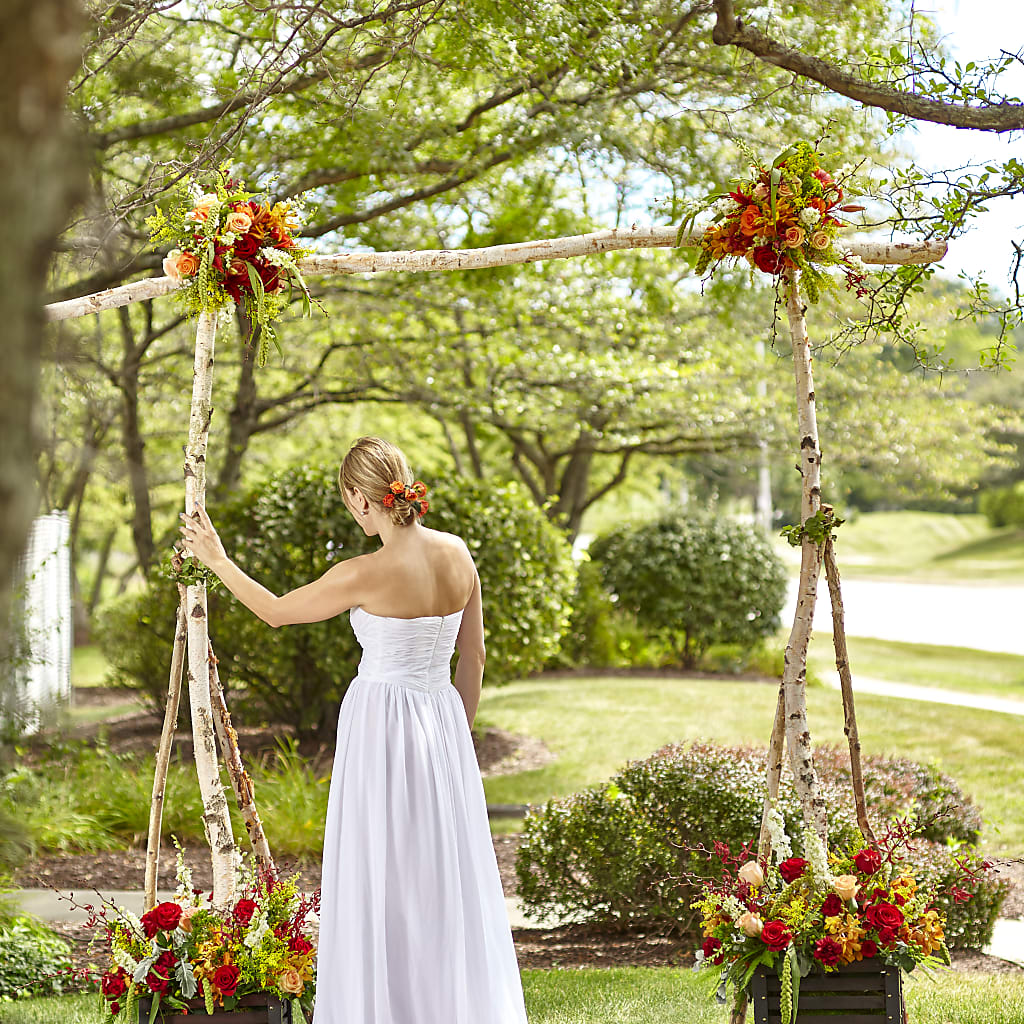 Arbor of Love Archway – Forget Me Not Flowers, Whitney TX