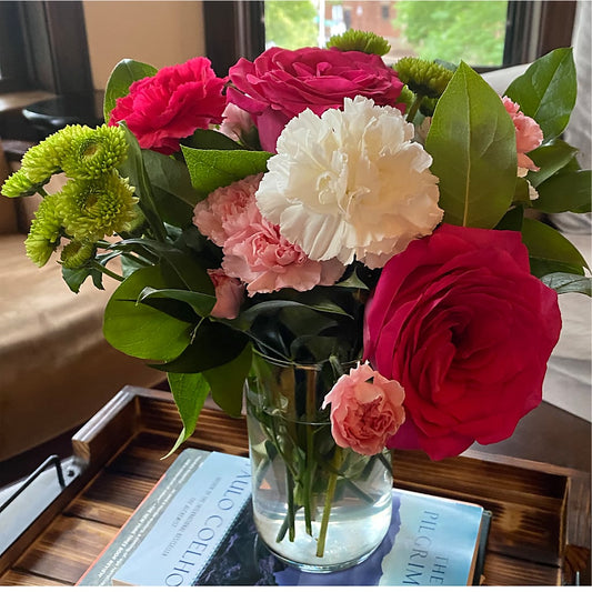Sweet & Pretty Bouquet –  Forget Me Not Flowers, Whitney TX