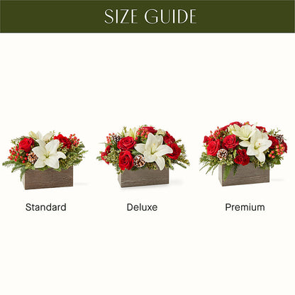 Snowy Wonderland Bouquet –  Forget Me Not Flowers, Whitney TX