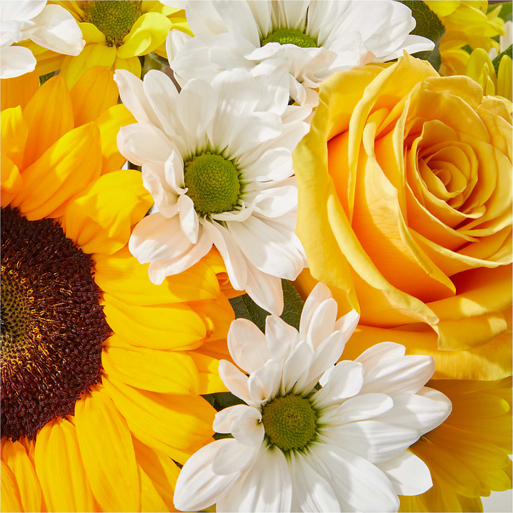 Be Happy Bouquet –  Forget Me Not Flowers, Whitney TX