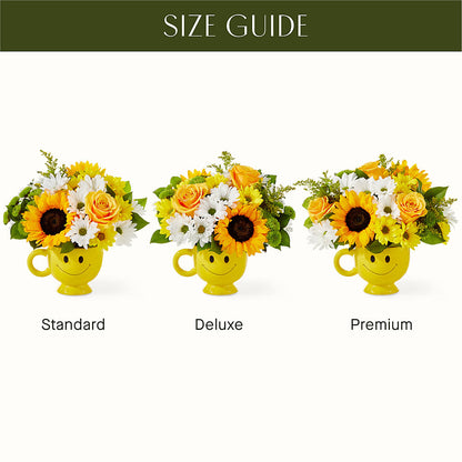 Be Happy Bouquet –  Forget Me Not Flowers, Whitney TX