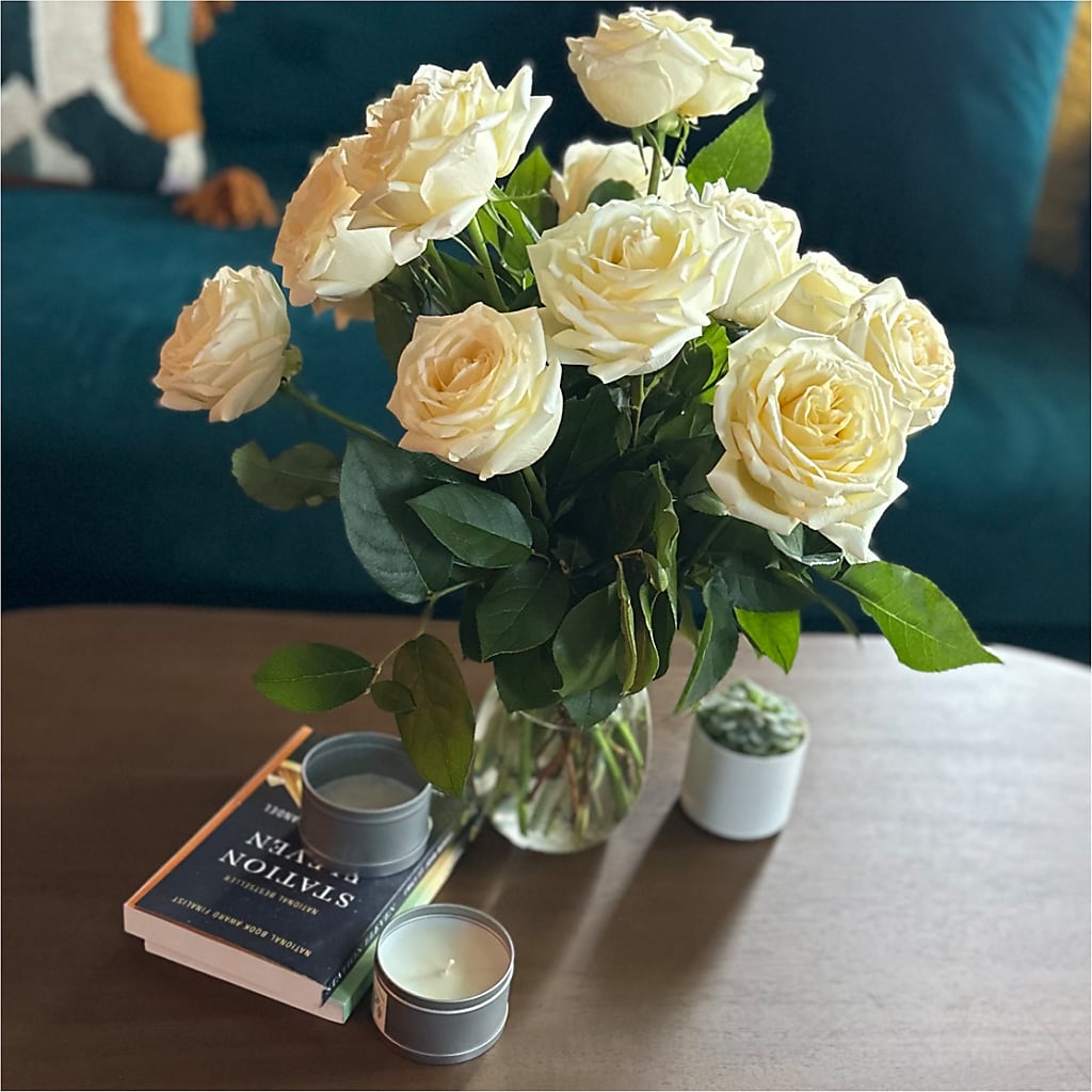 Long Stem Yellow Rose Bouquet –  Forget Me Not Flowers, Whitney TX