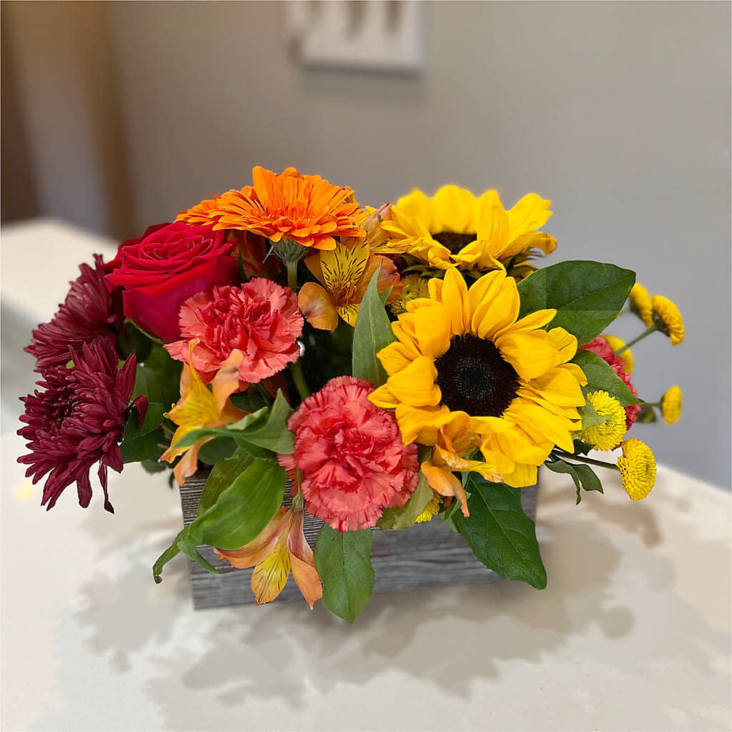 Autumn Orchard Bouquet –  Forget Me Not Flowers, Whitney TX