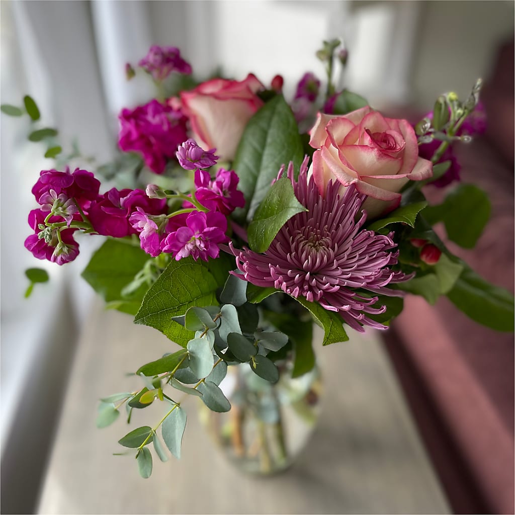 Sunday Morning Bouquet –  Forget Me Not Flowers, Whitney TX