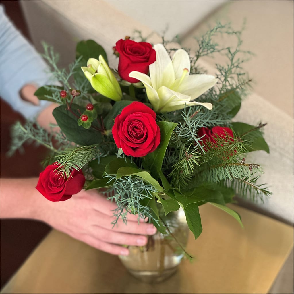 Glittering Lights Bouquet –  Forget Me Not Flowers, Whitney TX