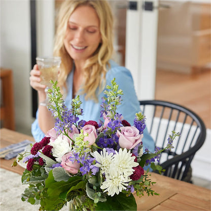 Violet Frost Bouquet –  Forget Me Not Flowers, Whitney TX