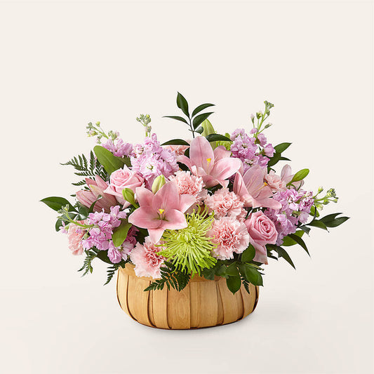 Beautiful Spirit Basket –  Forget Me Not Flowers, Whitney TX