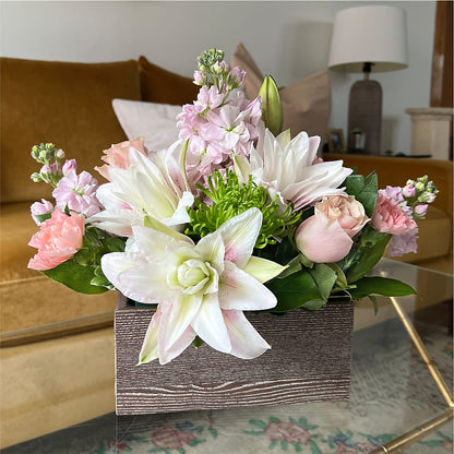 Beautiful Spirit Basket –  Forget Me Not Flowers, Whitney TX