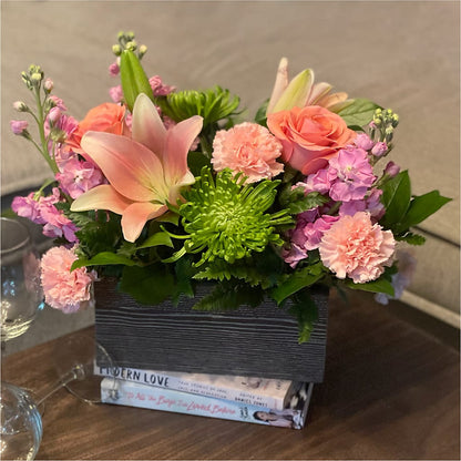 Beautiful Spirit Basket –  Forget Me Not Flowers, Whitney TX