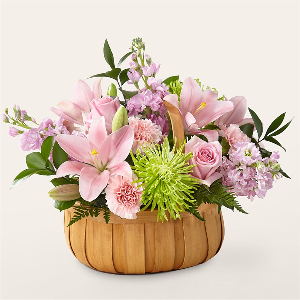 Beautiful Spirit Basket –  Forget Me Not Flowers, Whitney TX