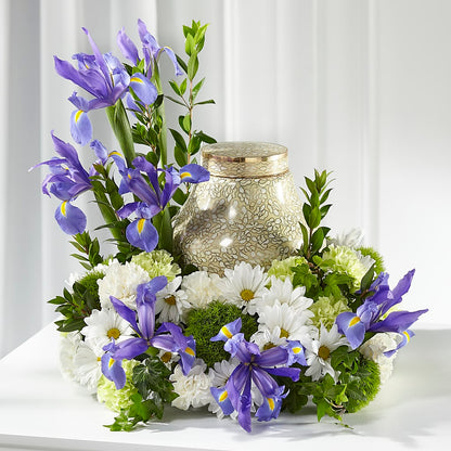 Sincere Spirit Cremation Adornment –  Forget Me Not Flowers, Whitney TX