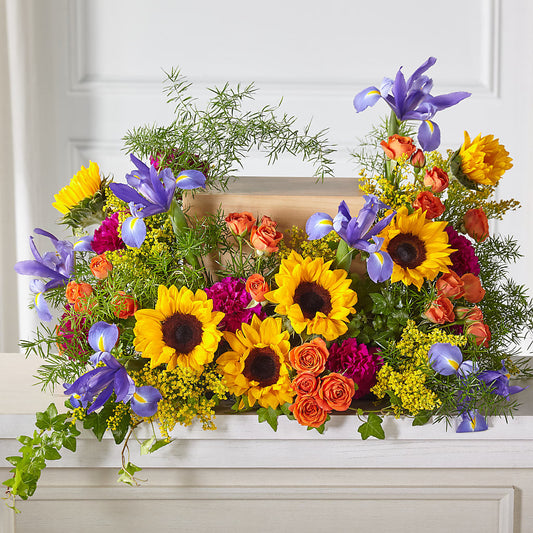Faithful Forever Cremation Adornment –  Forget Me Not Flowers, Whitney TX