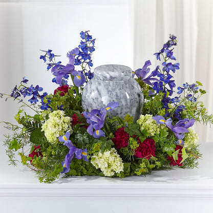 Forever Remembered Cremation Adornment –  Forget Me Not Flowers, Whitney TX