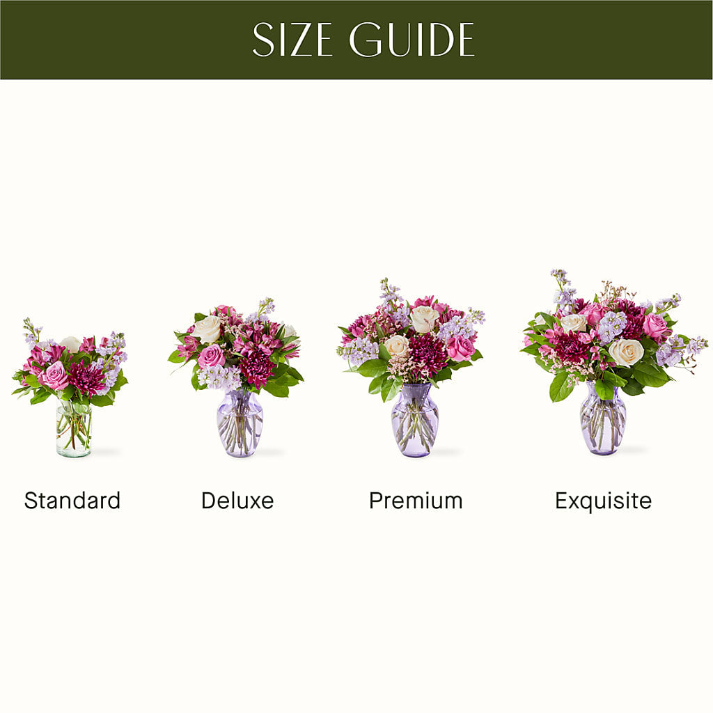 Amethyst Dreams Bouquet –  Forget Me Not Flowers, Whitney TX