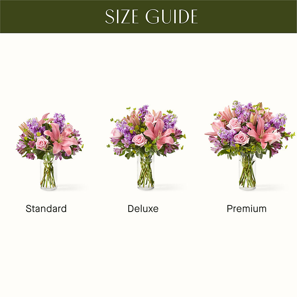 Precious Petals Bouquet –  Forget Me Not Flowers, Whitney TX