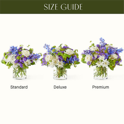 Genuine Gestures Bouquet –  Forget Me Not Flowers, Whitney TX
