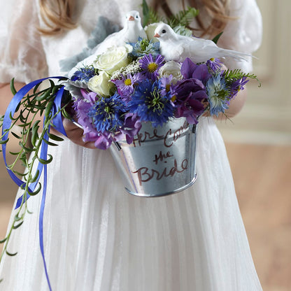 Enchantment Flower Girl Arrangement –  Forget Me Not Flowers, Whitney TX