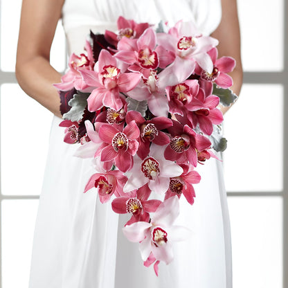 Pink Mink Bouquet –  Forget Me Not Flowers, Whitney TX