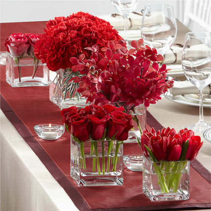 Modern Grace Centerpiece –  Forget Me Not Flowers, Whitney TX